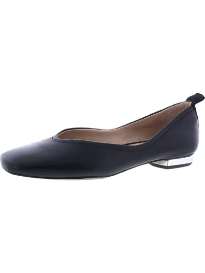 Franco Sarto Ailee Womens Solid Slip On Flats In Black