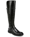 Franco Sarto Ainsley Leather Boot In Black