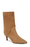 Franco Sarto Alberta Mid Shaft Boots In Taupe