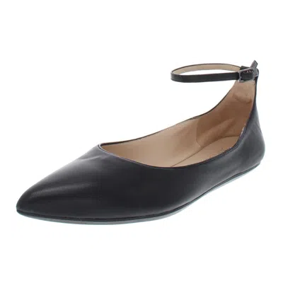 Franco Sarto Alex Womens Pointed Toe Flats In Black