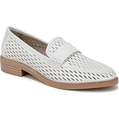 Franco Sarto Alison Lasercut Loafer In White