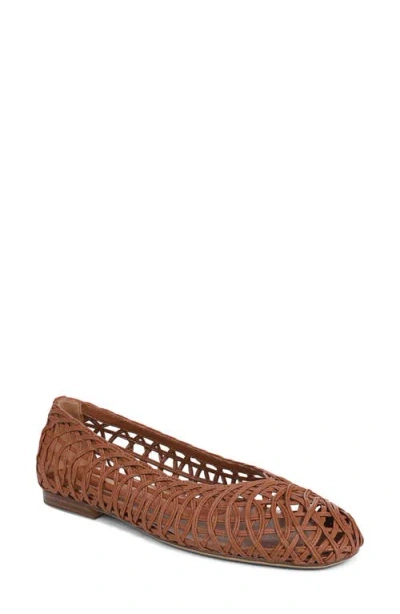 Franco Sarto Amalia Flat In Brown