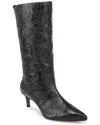 Franco Sarto Amari Leather Boot In Black
