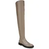 Franco Sarto Angeli Womens Zipper Man Made Over-the-knee Boots In Gray