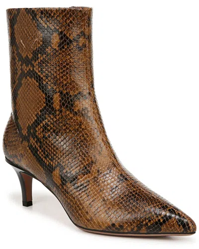 Franco Sarto Anna Leather Bootie In Gray