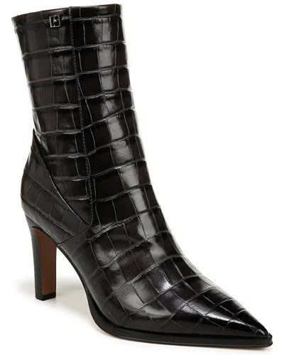 Franco Sarto Appia Leather Bootie In Gray