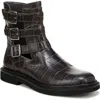 Franco Sarto Women's Argo Square Toe Buckle Booties In Grey
