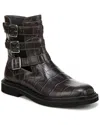 Franco Sarto Argo Leather Bootie In Gray