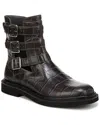 Franco Sarto Argo Leather Bootie In Black