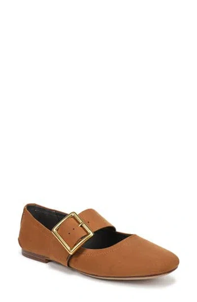 Franco Sarto Astrid Mary Jane Flat In Brown