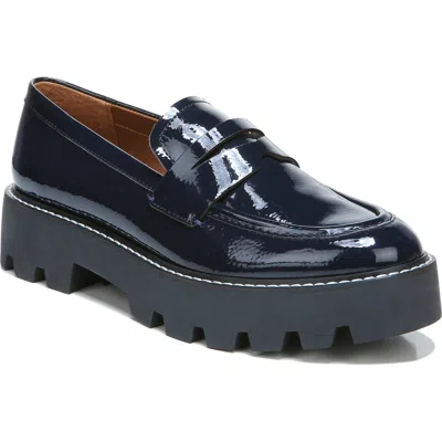 Franco Sarto Balin Platform Loafer In Blue