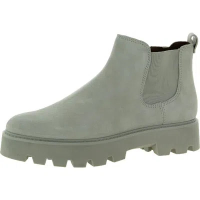 Franco Sarto Balin Womens Lugged Sole Ankle Chelsea Boots In Multi