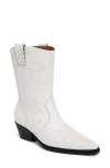 Franco Sarto Bianca Pointed Toe Western Boots In White