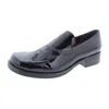 Franco Sarto Bocca Womens Solid Slip On Loafers In Black