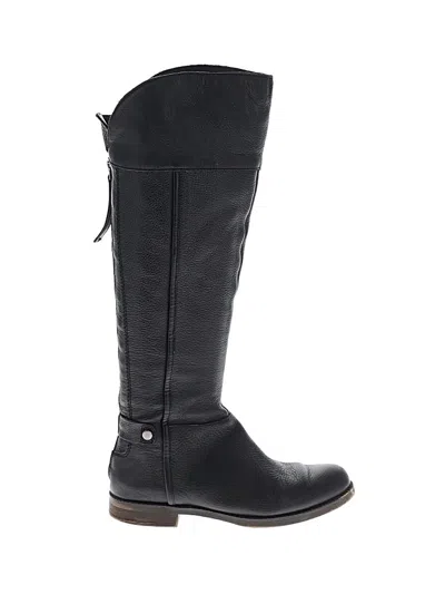 Pre-owned Franco Sarto Boots In Black
