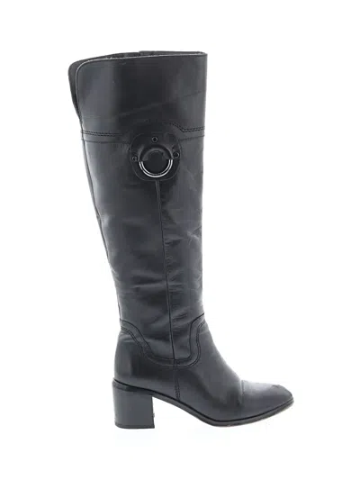 Pre-owned Franco Sarto Boots In Black