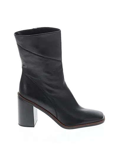 Pre-owned Franco Sarto Boots In Black