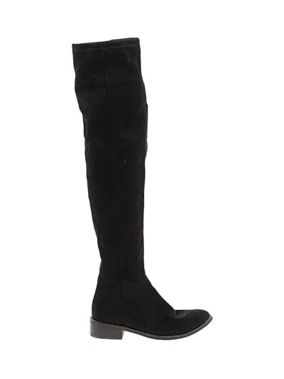 Pre-owned Franco Sarto Boots In Black