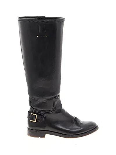 Pre-owned Franco Sarto Boots In Black