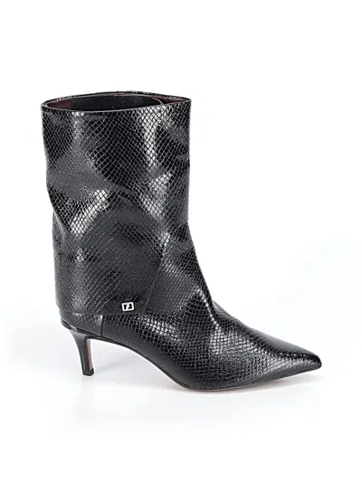 Pre-owned Franco Sarto Boots In Black