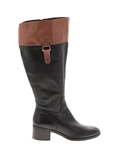 Pre-owned Franco Sarto Boots In Brown