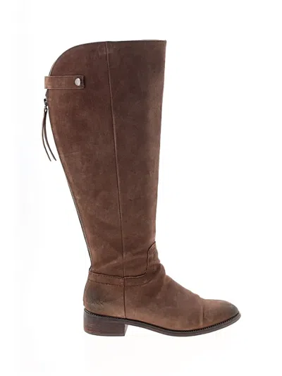 Pre-owned Franco Sarto Boots In Brown