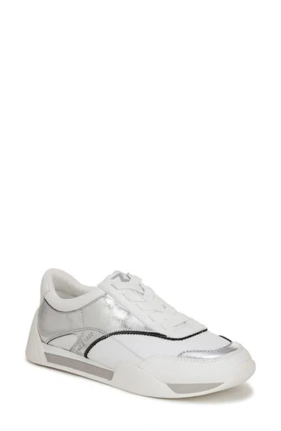 Franco Sarto Brescia Sneaker In Silver Faux Leather