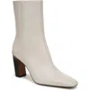 Franco Sarto Briar Womens Leather Square Toe Mid-calf Boots In Neutral