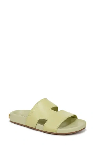 Franco Sarto Britt Slide Sandal In Algae Green Leather