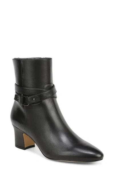 Franco Sarto Caden Leather Bootie In Black