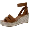 Franco Sarto Callia Womens Ankle Strap Wedge Sandals In Multi