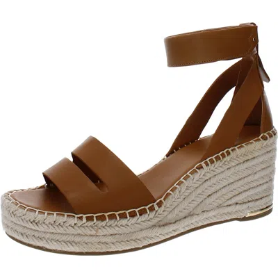 Franco Sarto Callia Womens Ankle Strap Wedge Sandals In Multi