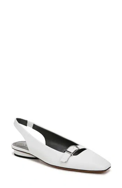 Franco Sarto Carana Slingback Flat In White