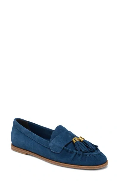 Franco Sarto Carita Tassel Loafer In Blue