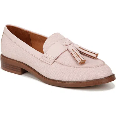 Franco Sarto Carolyn-low Loafers In Light Pink Canvas