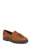 Franco Sarto Carolyn Tassel Loafer In Brown