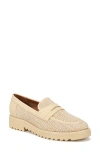 Franco Sarto Cassandra Platform Penny Loafer In Natural