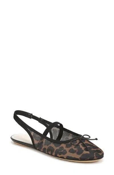 Franco Sarto Chara Slingback Flat In Brown