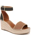 Franco Sarto Clemens Ankle Strap Platform Wedge Sandal In Multi