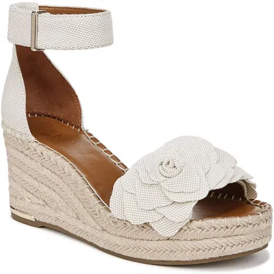 Franco Sarto Clemens 6 Womens Cushioned Footbed Woven Espadrilles In Neutral