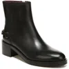 Franco Sarto Colt Womens Leather Comfort Booties In Black