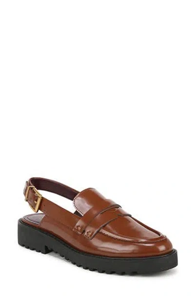 Franco Sarto Coppola Slingback Penny Loafer In Tobacco