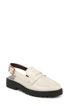 Franco Sarto Coppola Slingback Penny Loafer In Vanilla