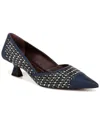 Franco Sarto Women's Darcy Pointed Toe Kitten Heel Pumps