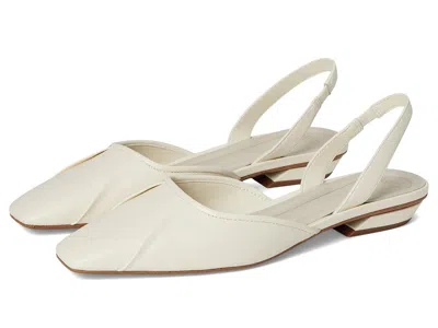 Franco Sarto Debbie Slingback Shoes Women's Shoes Cream White: 10 M