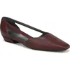 Franco Sarto Denzel Cutout Flat In Burgundy