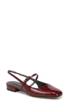 Franco Sarto Destin Slingback Flat In Burgundy