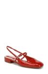 Franco Sarto Destin Slingback Flat In Red