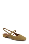 Franco Sarto Destin Slingback Flat In Green