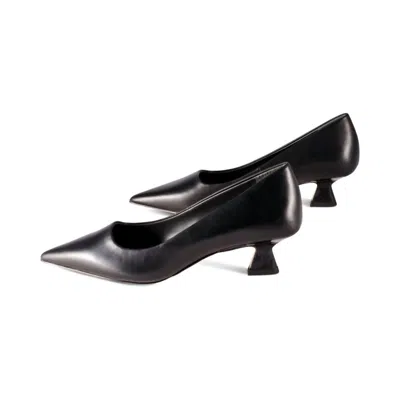Franco Sarto Diva Leather Pumps In Black